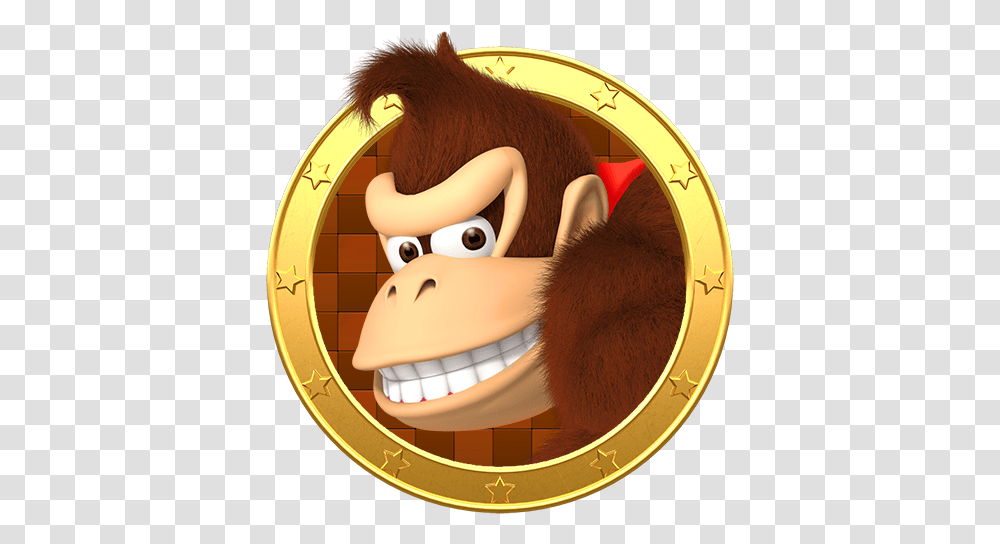 Donkey Kong Mario Party Star Rush Donkey Kong, Coin, Money, Gold, Outdoors Transparent Png