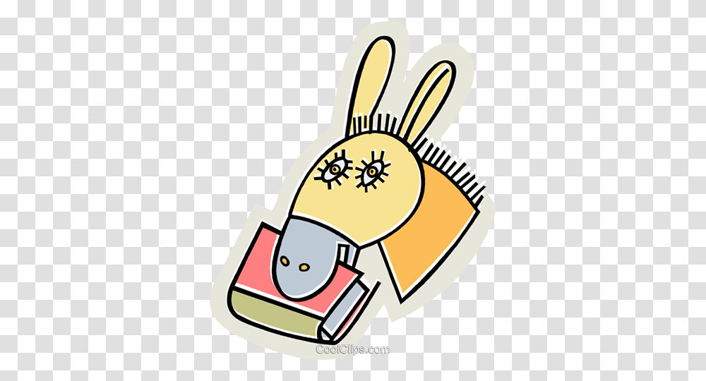 Donkey With A Book In Its Mouth Royalty Free Vector Clip Art, Label, Sticker, Bag Transparent Png