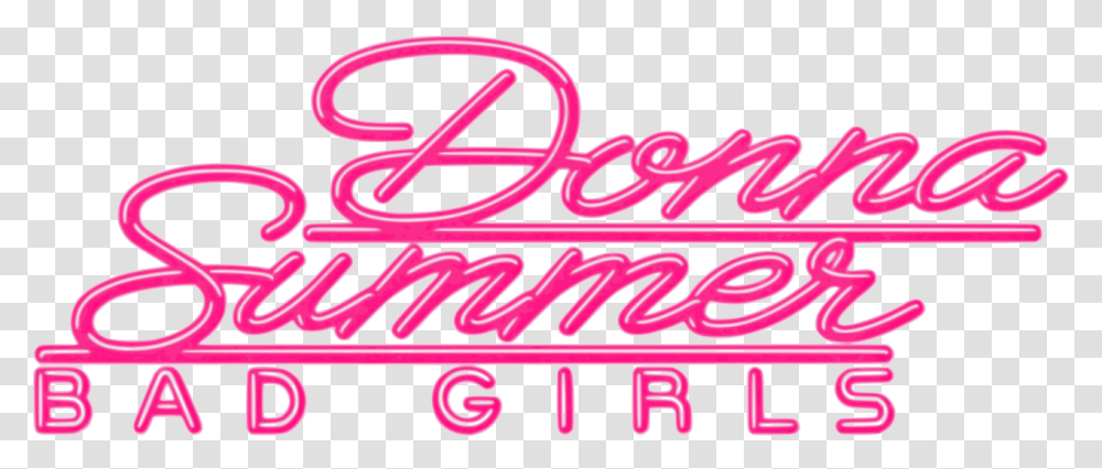 Donna Summer Logo Bad Girls, Label, Alphabet, Dynamite Transparent Png