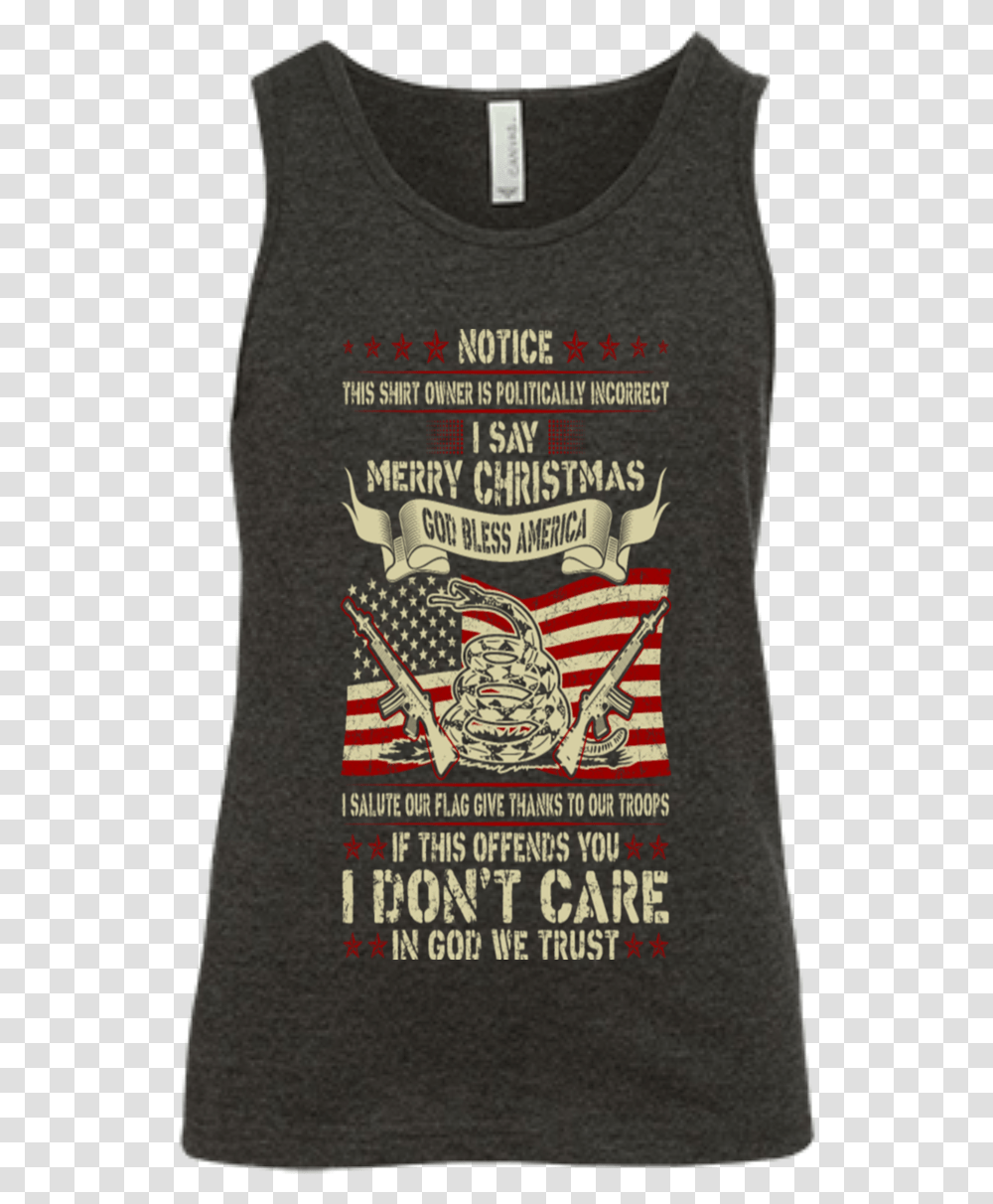 Dont Care God We Trust God Bless America Soldier Active Tank, Pillow, Cushion, Apparel Transparent Png