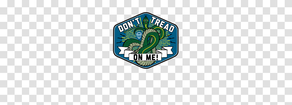 Dont Tread On Me Snake, Label, Logo Transparent Png
