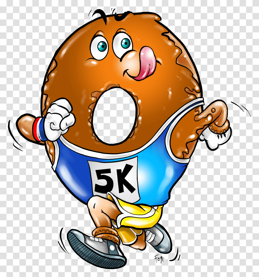 Donut 5k, Helmet, Apparel, Food Transparent Png