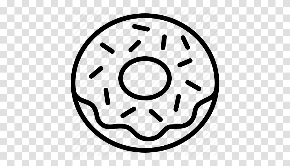 Donut Clipart Black And White White Plate Clip Art, Face, Meal, Food Transparent Png