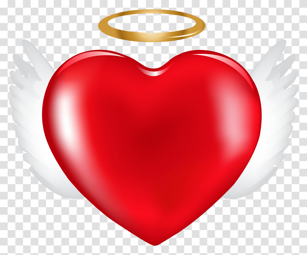 Donut Clipart Corazon Angel 116962 Vippng Angel And Demon Love, Balloon, Heart, Plant, Flower Transparent Png