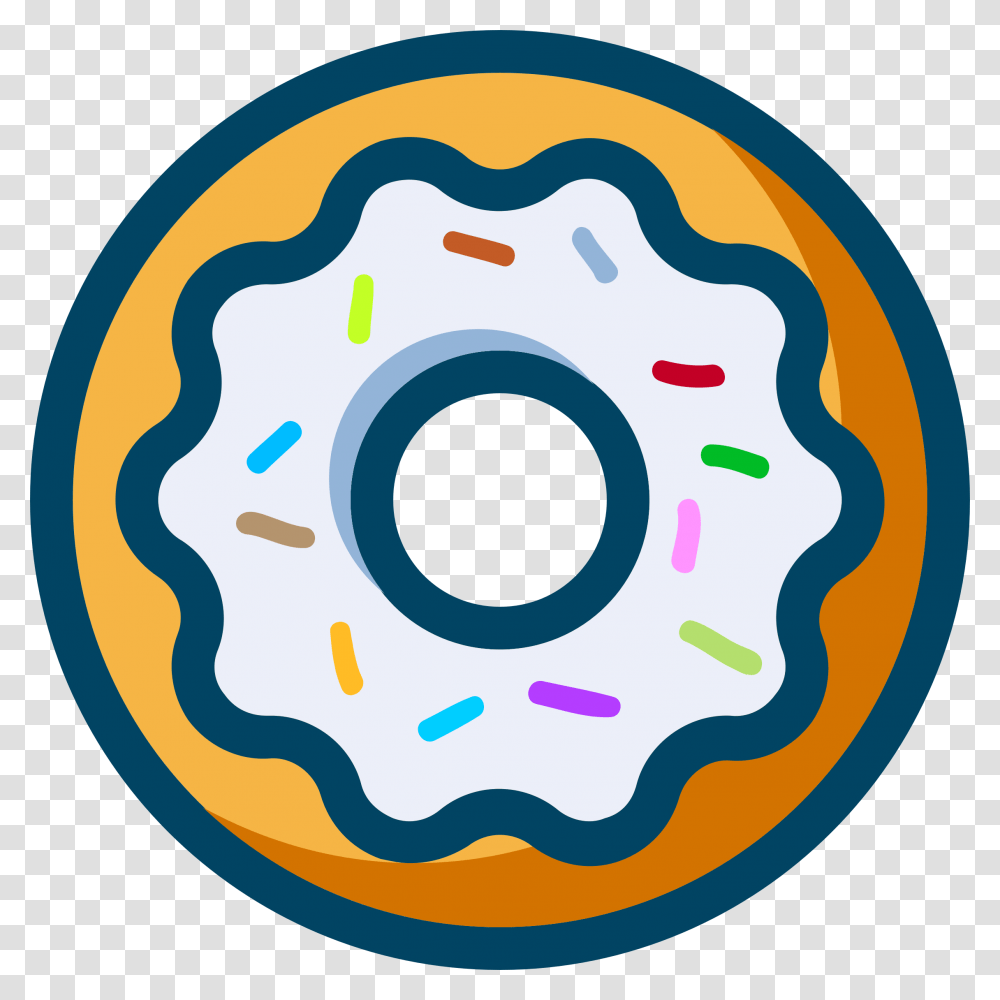 Donut Clipart Doughnut, Icing, Cream, Cake, Dessert Transparent Png