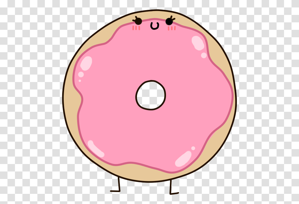 Donut Clipart File Free For Download Donut Anime, Disk, Sweets, Food, Confectionery Transparent Png