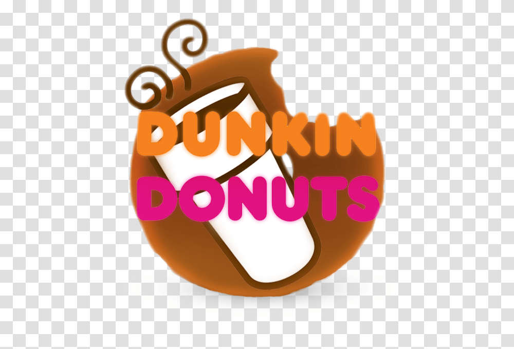 Donut Clipart Half Eaten Dunkin Donuts Logo Redondo, Birthday Cake, Dessert, Food Transparent Png