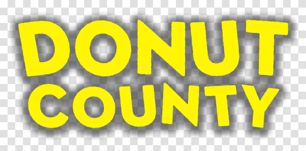 Donut County Steamgriddb Graphics, Text, Word, Alphabet, Label Transparent Png
