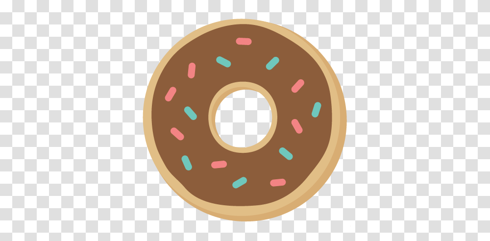 Donut Cutting For Cricut Silhouette Pazzles Free, Pastry, Dessert, Food, Sweets Transparent Png