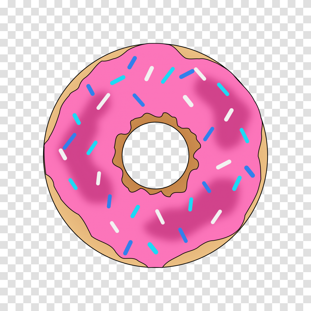 Donut Donut Graphic, Pastry, Dessert, Food, Sweets Transparent Png