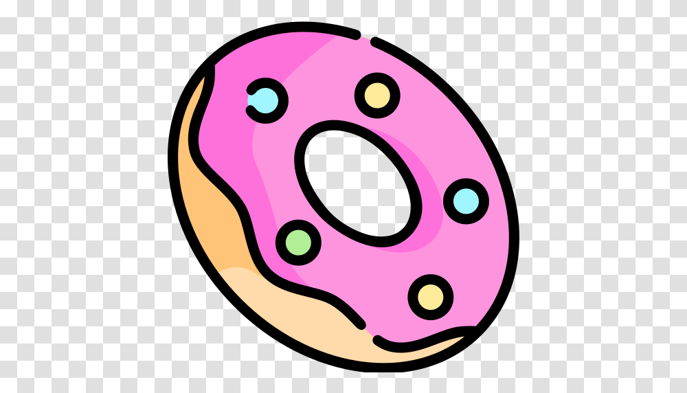 Donut Dot, Sweets, Food, Electronics, Rattle Transparent Png