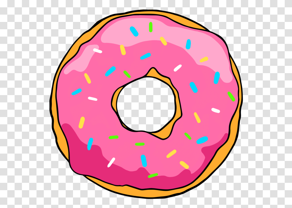 Donut Download Image Simpsons Donut, Pastry, Dessert, Food, Sweets Transparent Png