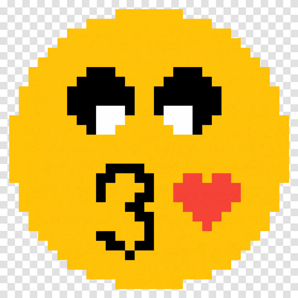 Donut Emoji Deadpool Logo Pixel Art, First Aid, Pac Man Transparent Png
