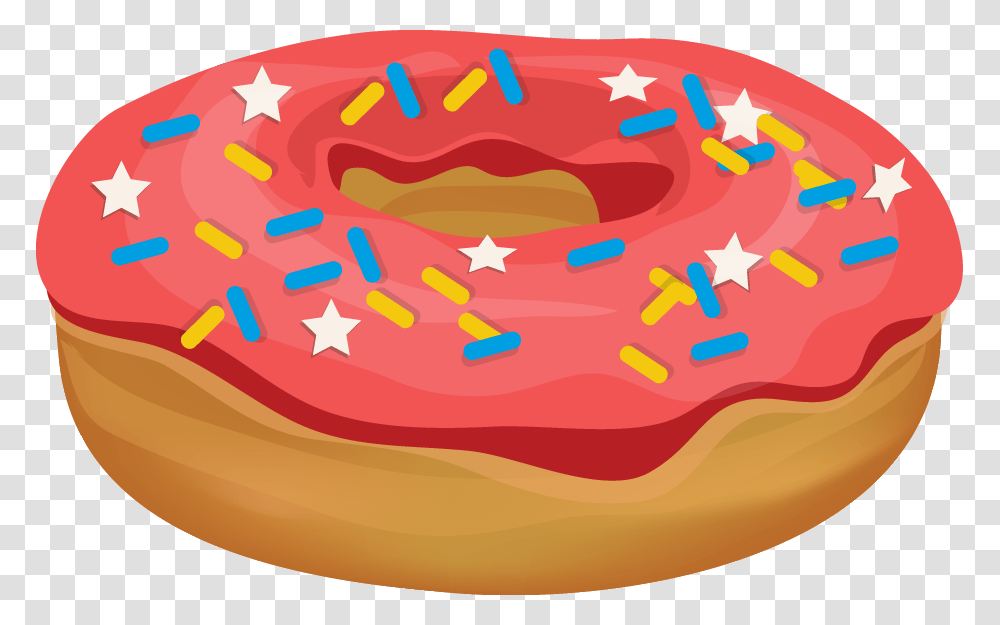 Donut, Food, Dessert, Cake, Pastry Transparent Png