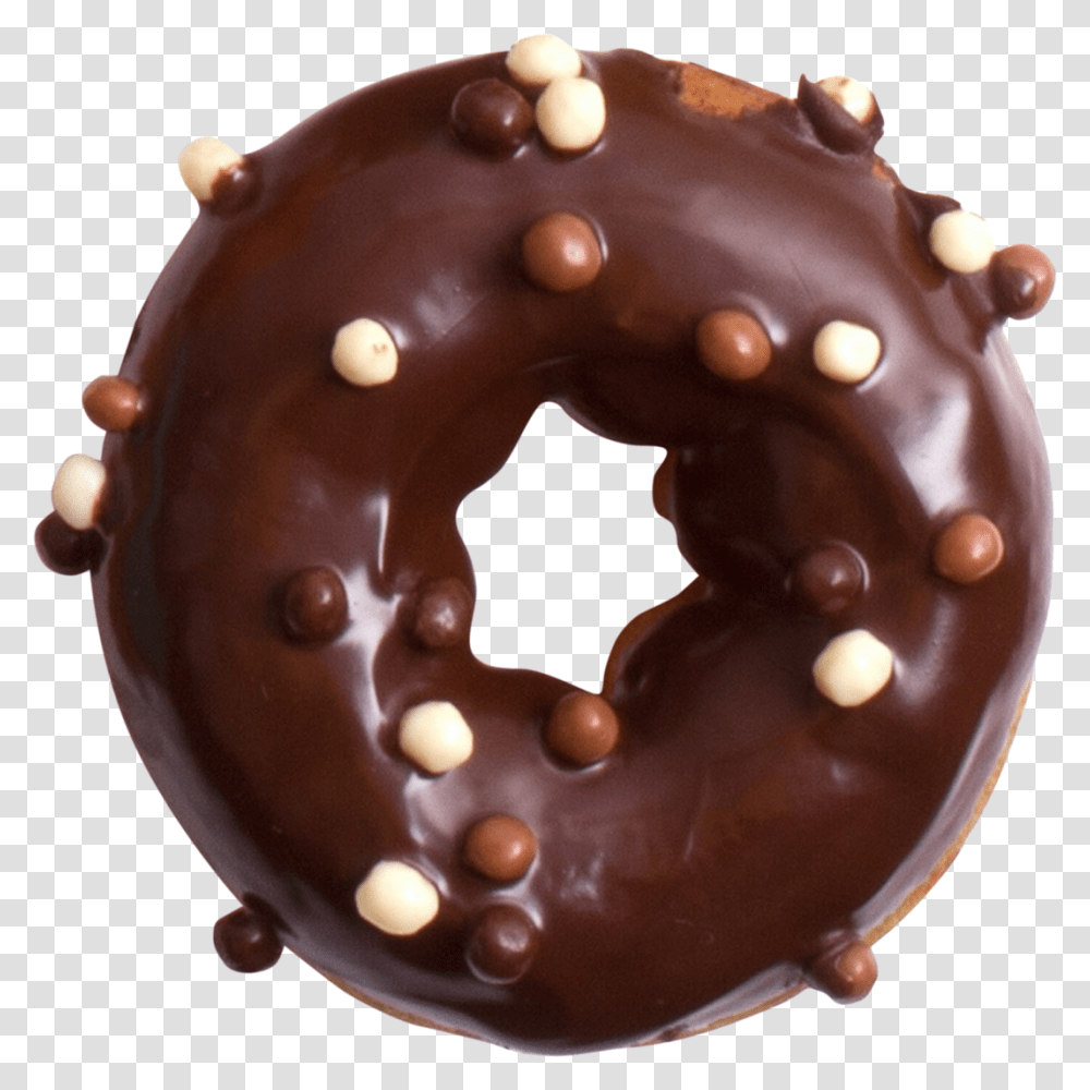 Donut, Food, Dessert, Chocolate, Toy Transparent Png