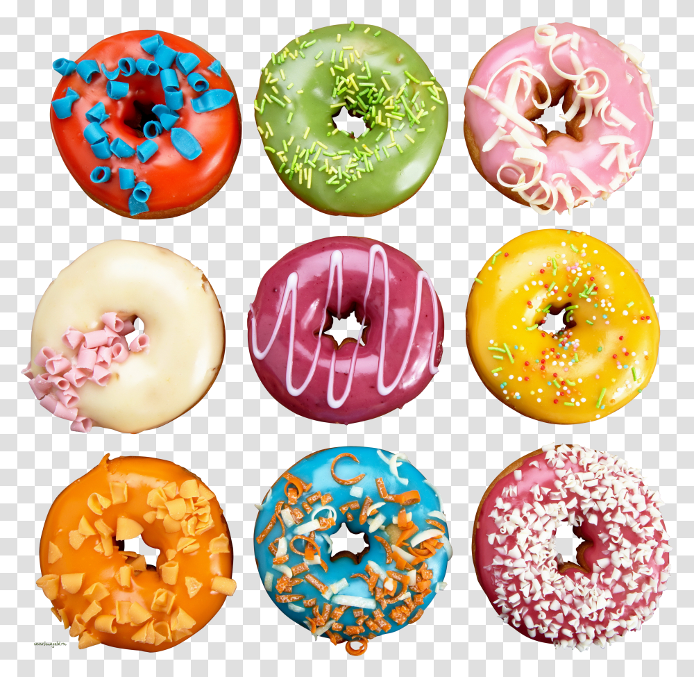 Donut, Food Transparent Png