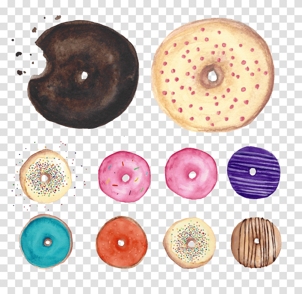 Donut, Food Transparent Png