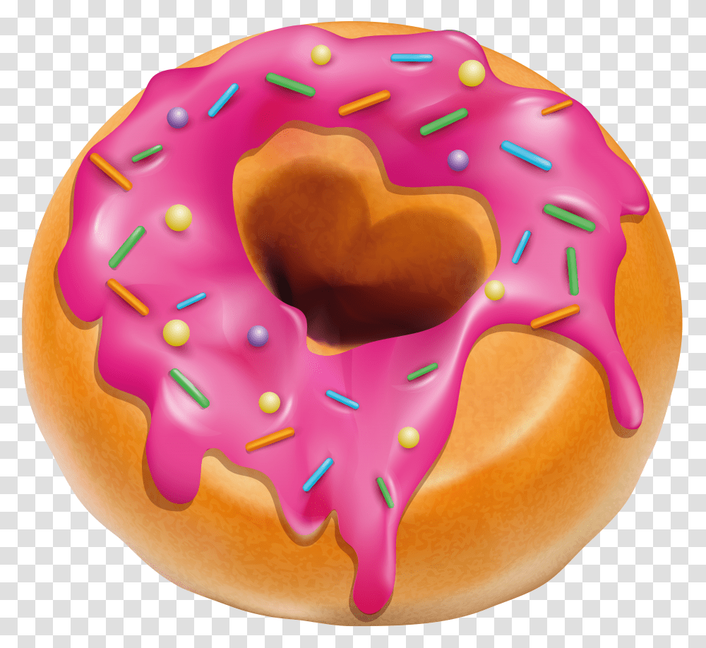 Donut, Food Transparent Png