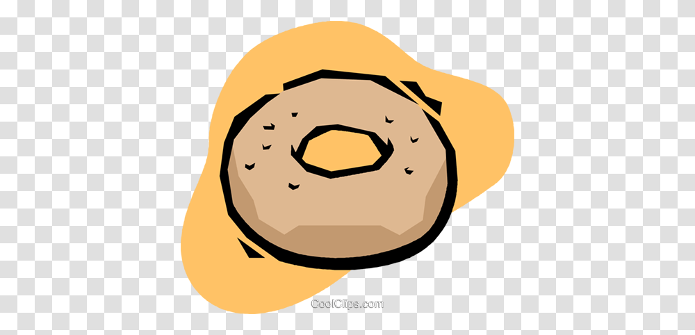 Donut Royalty Free Vector Clip Art Illustration, Bread, Food, Soccer Ball, Football Transparent Png
