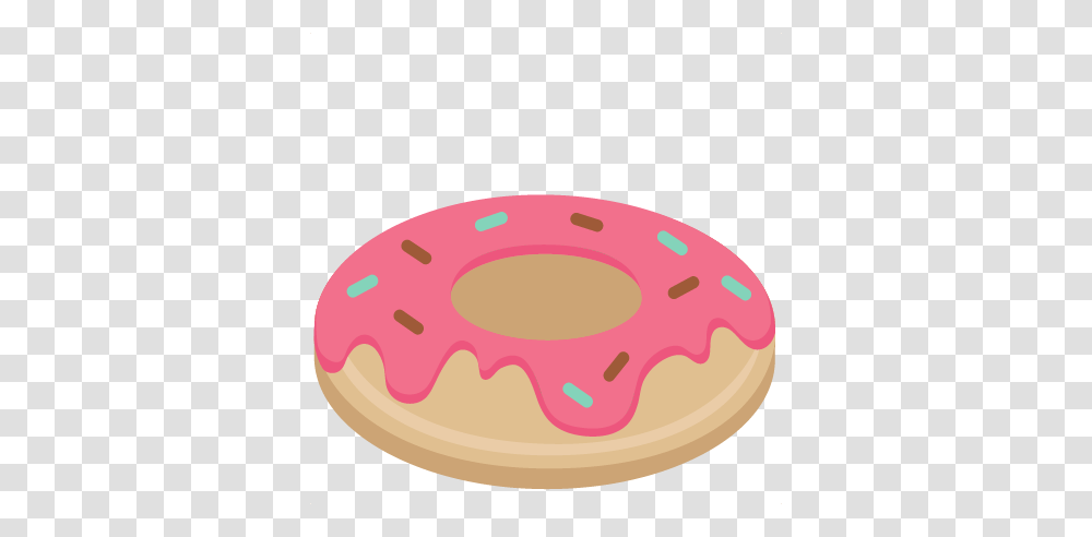 Donut Scrapbook Cute Clipart For Silhouette, Pastry, Dessert, Food, Rug Transparent Png