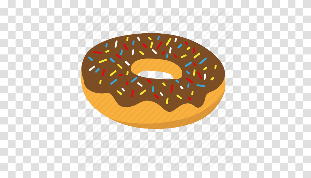Donut Sprinkle Icon, Pastry, Dessert, Food, Rug Transparent Png