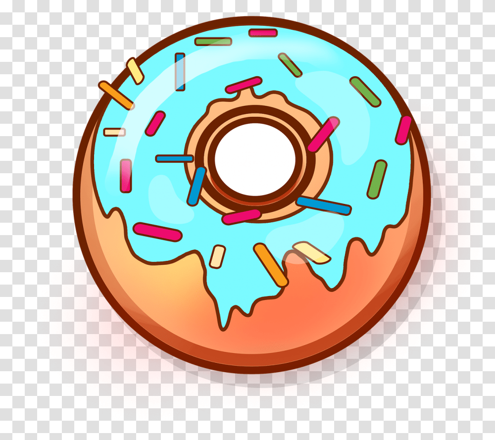 Donut Sweets Baking Food Tasty Bun Yummy Icon Donuts Template, Pastry, Dessert, Confectionery, Birthday Cake Transparent Png