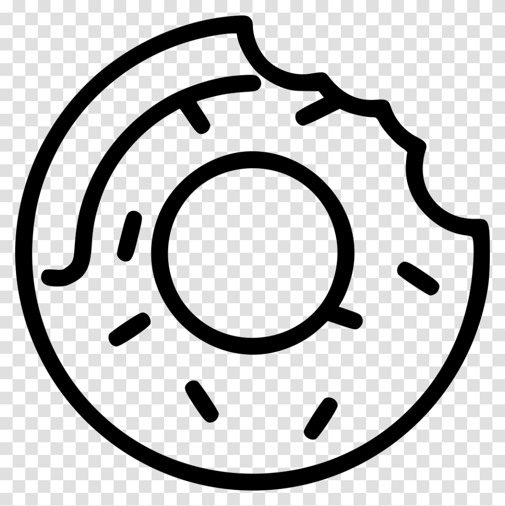 Donut Treat Sugar Confectionery Icon Free Download, Machine, Rotor, Coil, Spiral Transparent Png