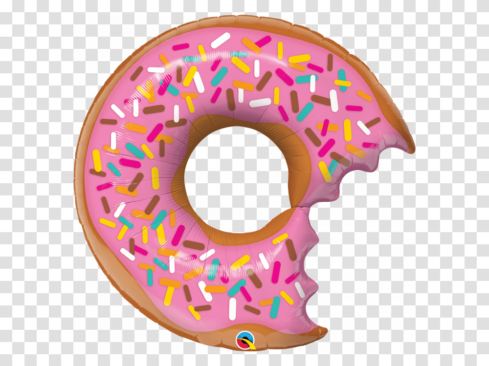 Donut With Sprinkles Clipart, Pastry, Dessert, Food, Icing Transparent Png