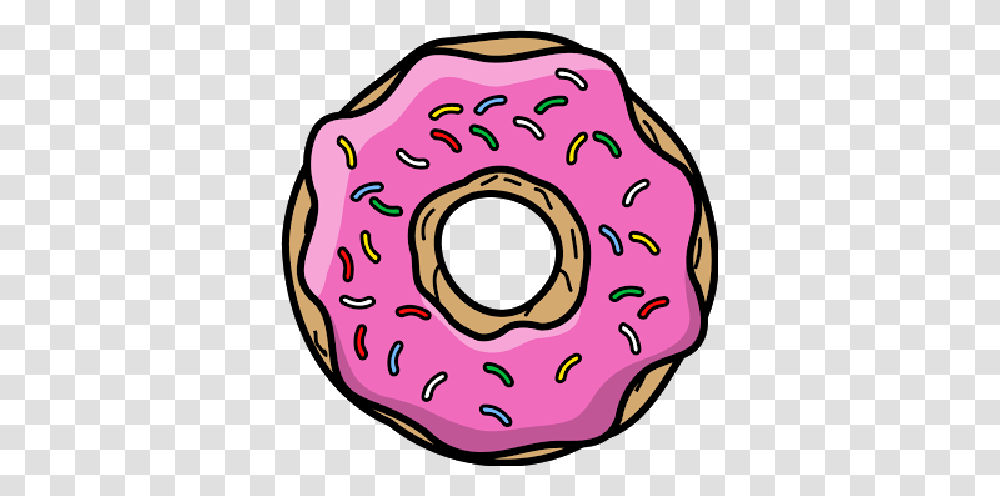 Donuts Dona Donut Donas Simpsons, Pastry, Dessert, Food, Sweets Transparent Png