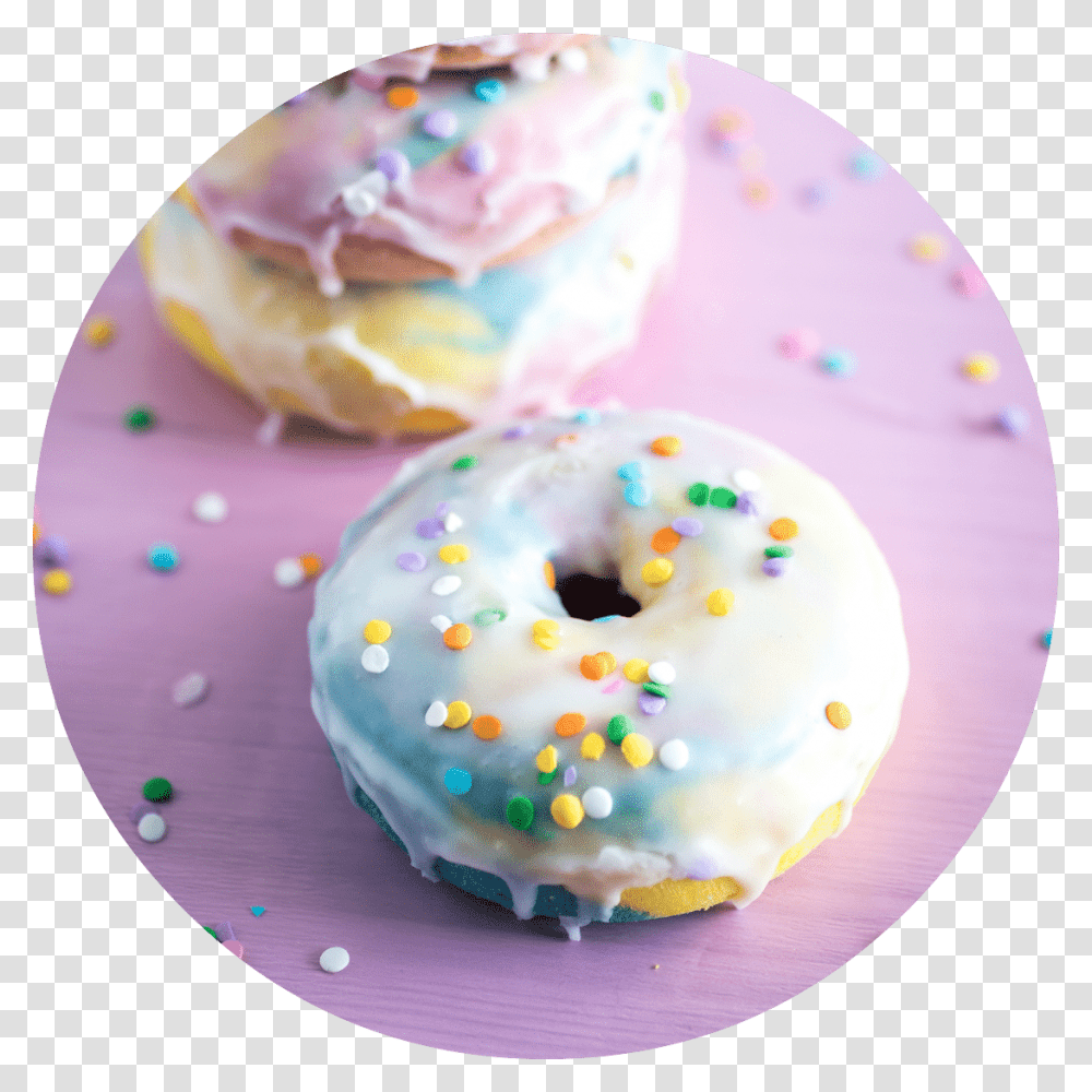 Donuts, Pastry, Dessert, Food, Icing Transparent Png