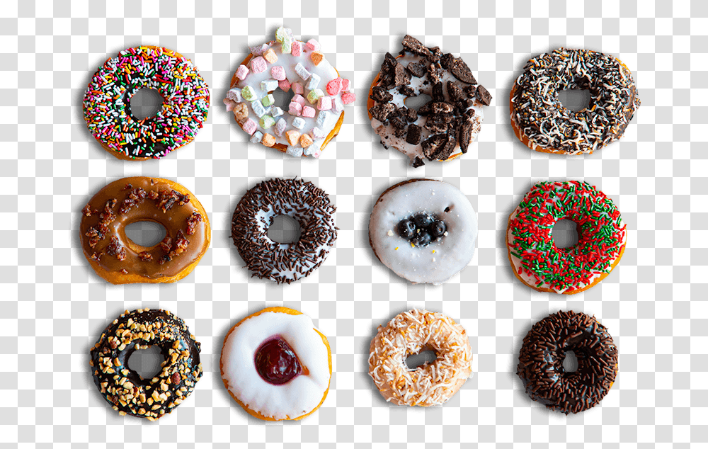 Donuts Top Mandala Design For Shoulder, Sweets, Food, Confectionery, Pastry Transparent Png