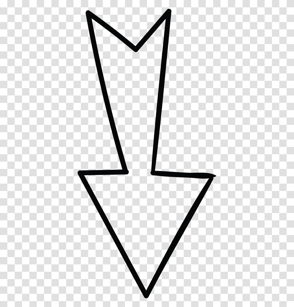 Doodle Arrow Clipart, Number, Bow Transparent Png