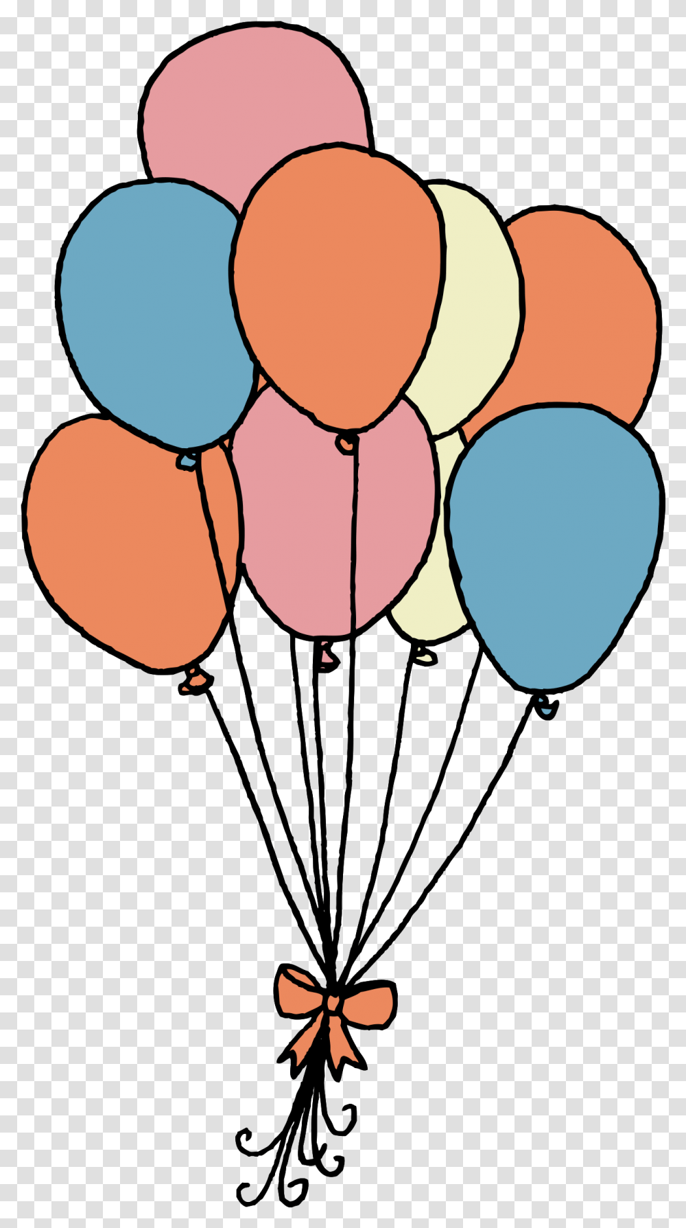 Doodle Balloon Bundle, Antelope, Wildlife, Mammal, Animal Transparent Png