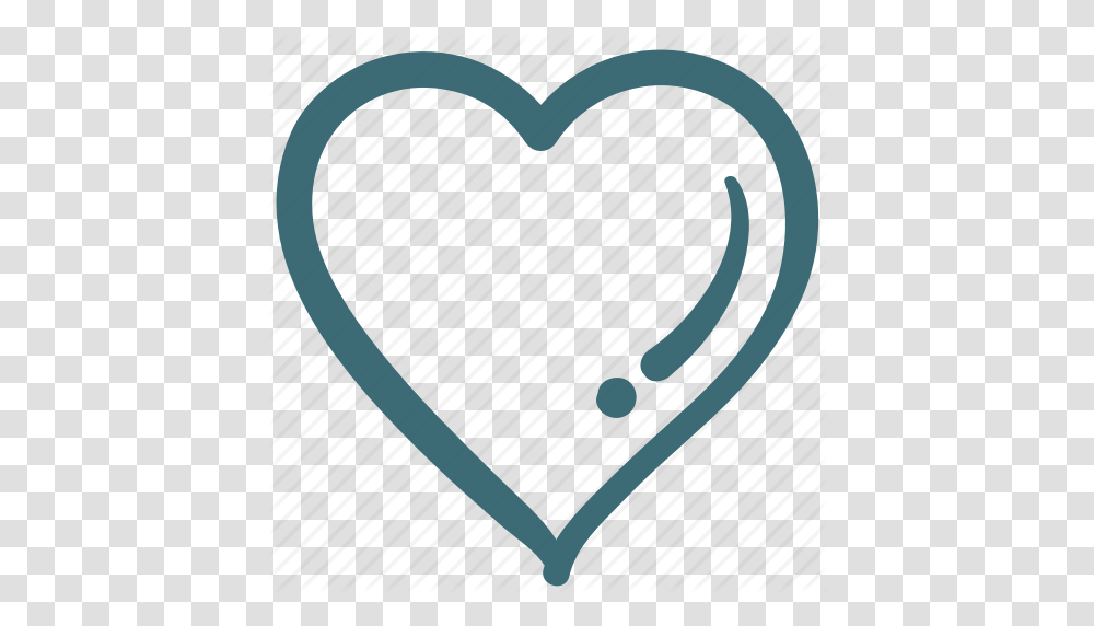 Doodle Favorite Heart Like Love Icon, Apparel, Rug, Hat Transparent Png