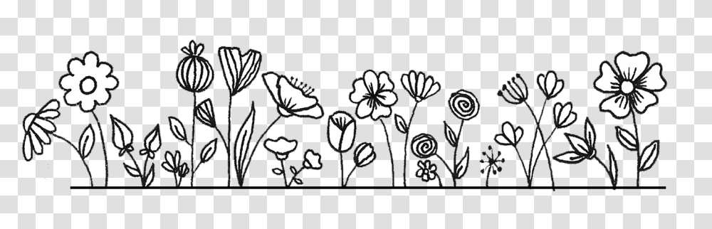 Doodle Flower Doodle Flower, Floral Design, Pattern Transparent Png