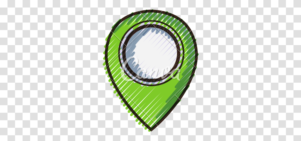 Doodle Location Symbol To Destination Travel Explore Icons Circle, Fisheye, Plectrum, Ball Transparent Png