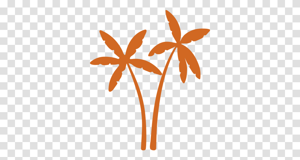 Doodle Palm Tree Icon Icono Palmera, Plant, Flower, Leaf, Daisy Transparent Png