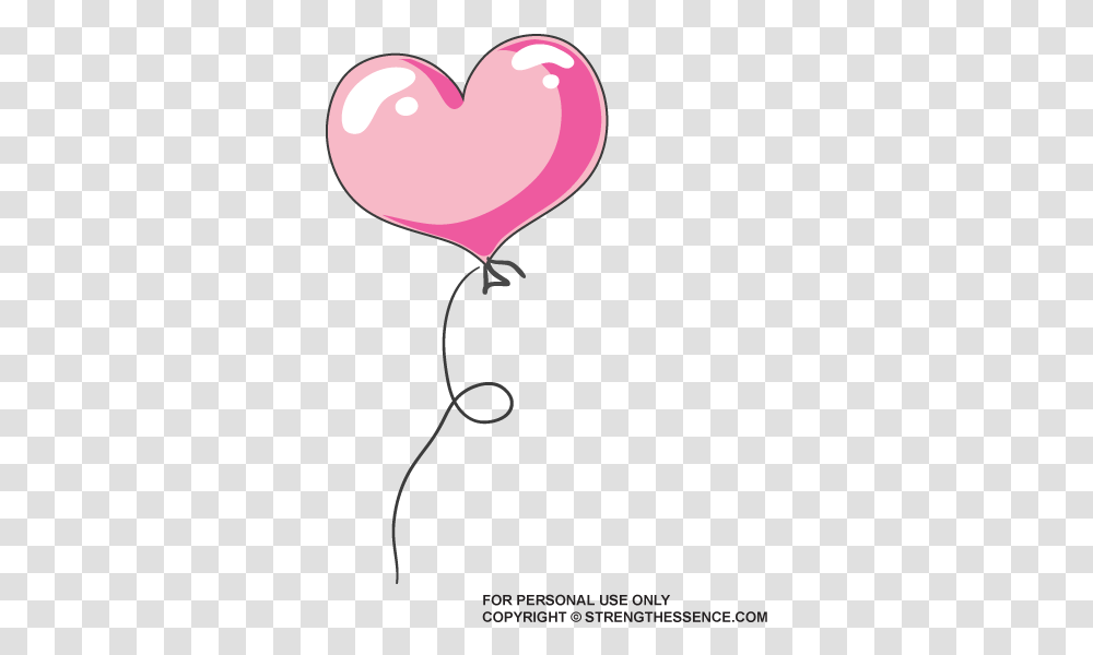 Doodle Symbols Heart, Balloon Transparent Png
