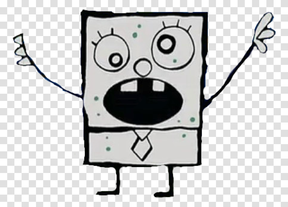 Doodlebob Encyclopedia Spongebobia Fandom Doodlebob, Robot, Drawing Transparent Png