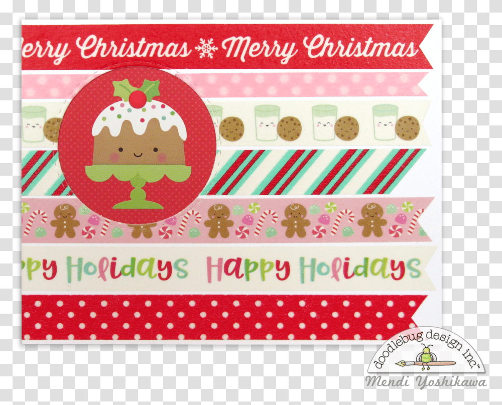 Doodlebug Design Inc Blog Washi Tape Challenge Christmas For Party, Label, Text, Poster, Advertisement Transparent Png