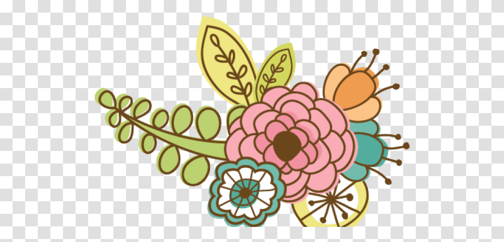 Doodles Clipart Flower Flower Doodle Decorative, Floral Design, Pattern, Graphics, Accessories Transparent Png