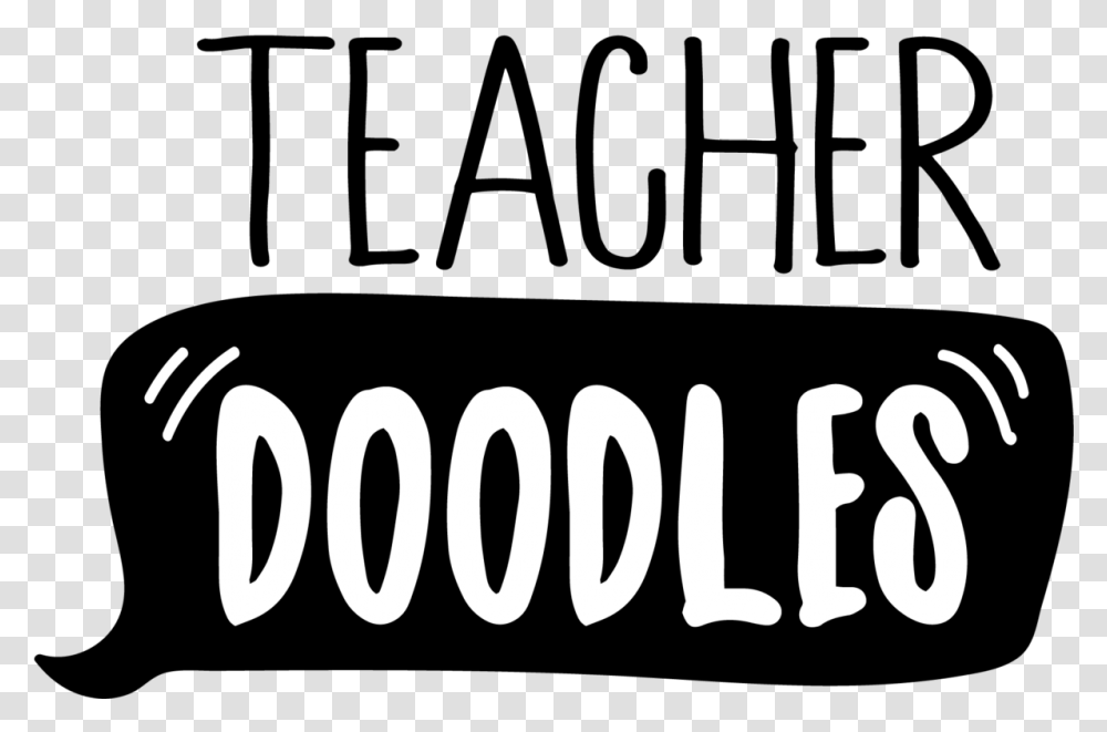 Doodles Teacher, Word, Alphabet Transparent Png