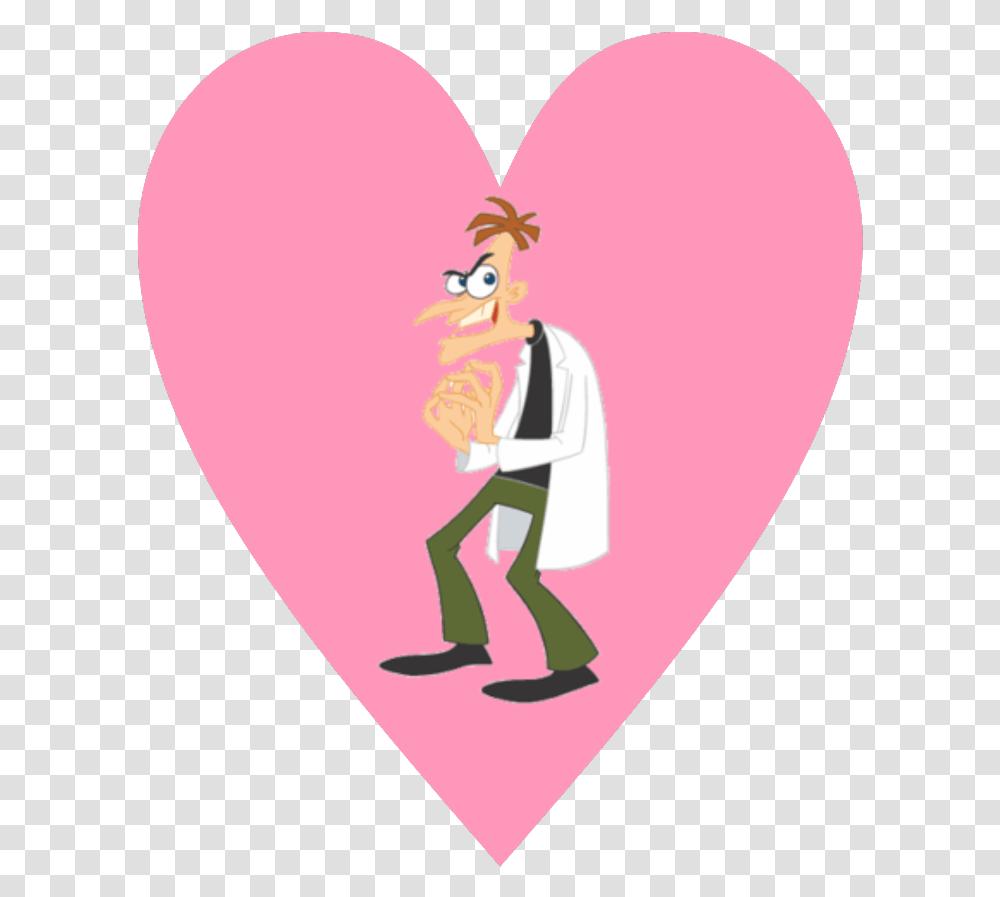 Doofenshmirtz Evil Inc Doctor Dr Heinz Meme, Heart, Plectrum, Label Transparent Png
