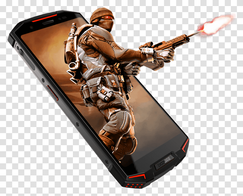 Doogee Gaming Mobile Phone, Person, Human, Astronaut, Helmet Transparent Png