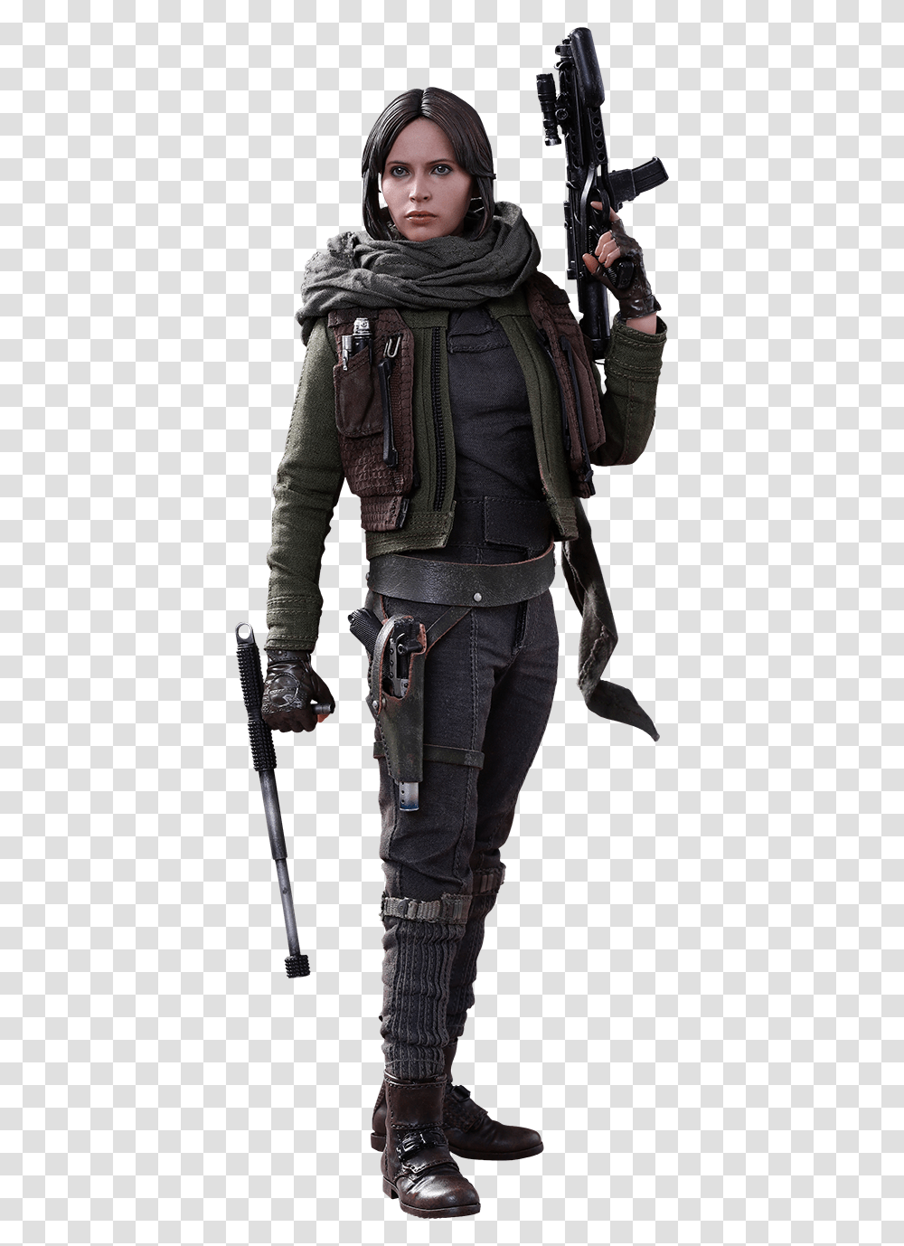 Doom 2016 Possessed Soldier, Person, Weapon, Coat Transparent Png