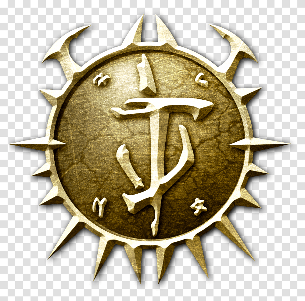 Doom 4 Apk Doom Eternal Icon, Gold, Symbol, Emblem, Logo Transparent Png