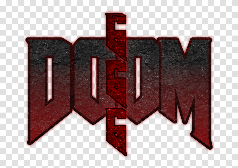 Doom Art, Label, Text, Cross, Symbol Transparent Png