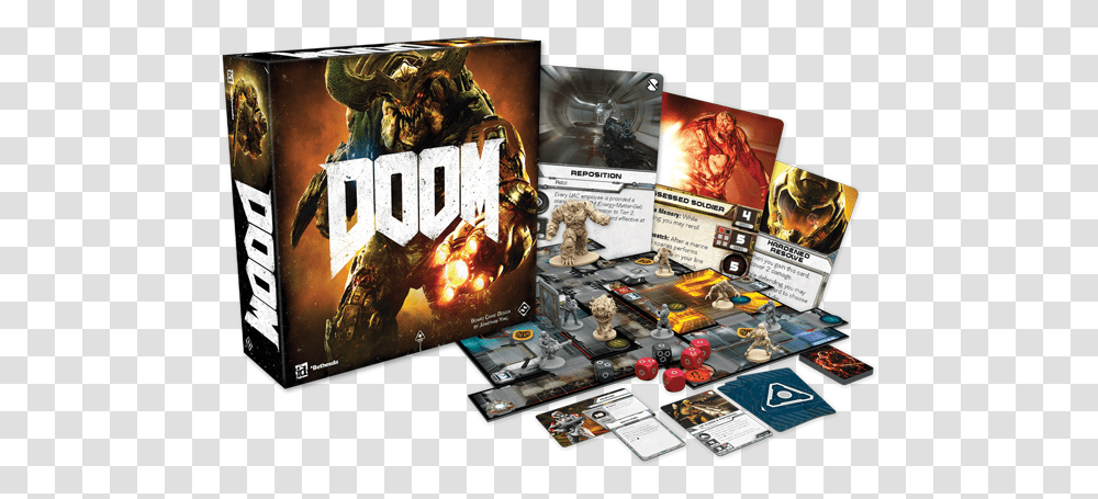 Doom Doom The Board Game, Unreal Tournament, Call Of Duty Transparent Png