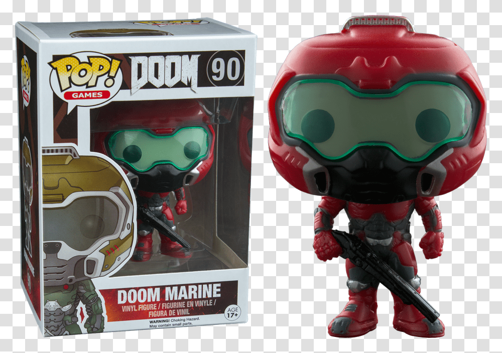 Doom Guy Doom Funko, Toy, Helmet, Apparel Transparent Png