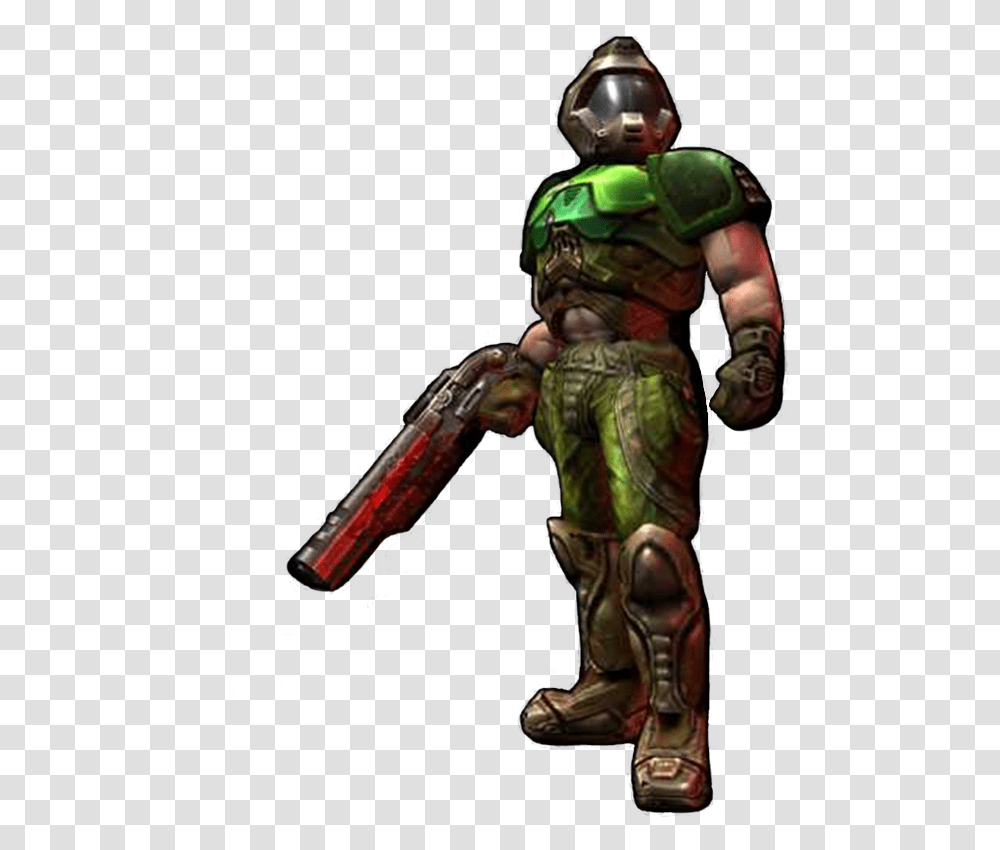 Doom Guy Vs Doom Slayer, Person, Human, Quake, Helmet Transparent Png